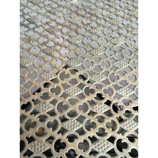 Brass Corner Fireplace Screen attributed to Dagobert Peche, 1890s For Sale - Image 13 of 16