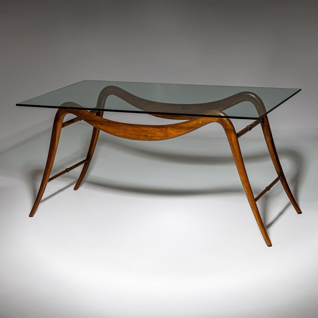 Wood Coffee Table by Melchiorre Bega, Italy, 1940s For Sale - Image 7 of 18