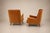 Brazilian Modern Pair of Camel Mohair Club Chairs in Hardwood, Att. To Novo Rumo, Brazil, 1960s For Sale - Image 13 of 14