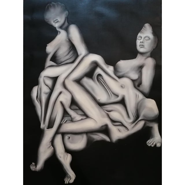 Stefano Mazzolini, Macman, 2004, Oil on Canvas For Sale - Image 9 of 13
