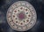 Ivory Oriental Hand Knotted Round Rug 8'4" x 8'2" #17100 For Sale - Image 8 of 8