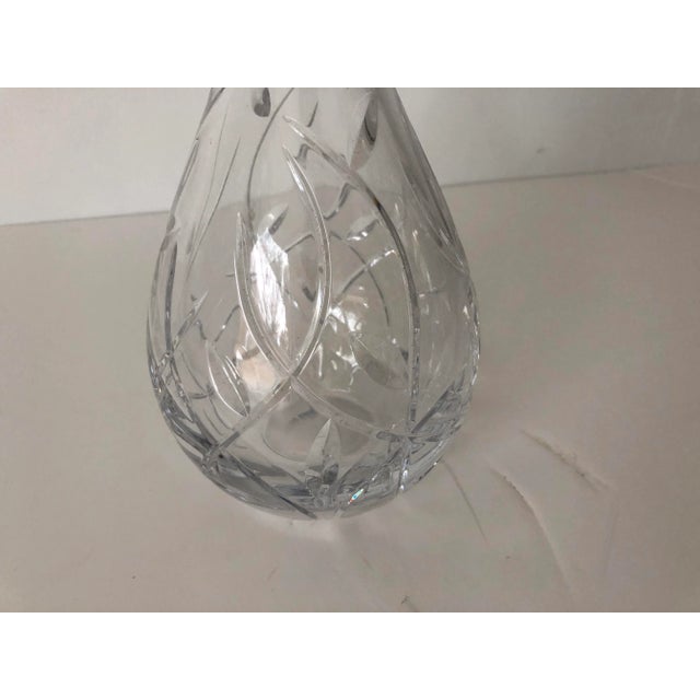 Traditional Waterford Cut Crystal Carafe Marquis 12”Tall For Sale - Image 3 of 5
