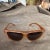 1980s Laura Biagiotti Mother Pearl and Brown Acetate Luxury Sunglasses For Sale - Image 4 of 9