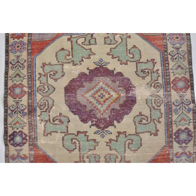 1950s Organic Modern Jewel Tone Rug For Sale In Phoenix - Image 6 of 10
