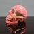 Skull in Rhodochrosite Mineral For Sale - Image 5 of 18