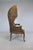 Wood Vintage Canopy Porter Chair French Country Louis XV Style, Double Cane For Sale - Image 7 of 13