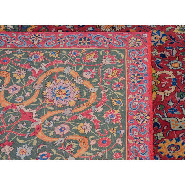 Wonderful Early 20th Century Agra Rug For Sale - Image 11 of 11
