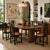 A sculptural set of six postmodern dining chairs by BiF, dating to the 1980s. Tall, sharply profiled backs and black-...