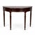 Brown Vintage Mahogany Demi-Lune Hallway Table with Drawer For Sale - Image 8 of 8