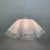 Mid-Century Minimalist Folded Glass Hanging Lamp, 1980s For Sale - Image 8 of 8