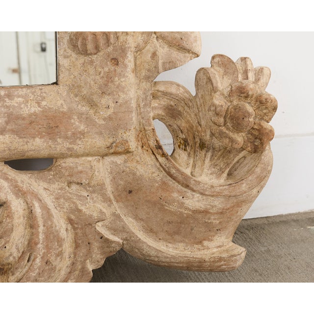 Dennis and Leen Baroque Style Carved New York Spanish Mirror For Sale - Image 14 of 18