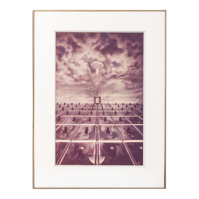 Michel Tcherevkoff "Light Bulb..." Digital Print For Sale