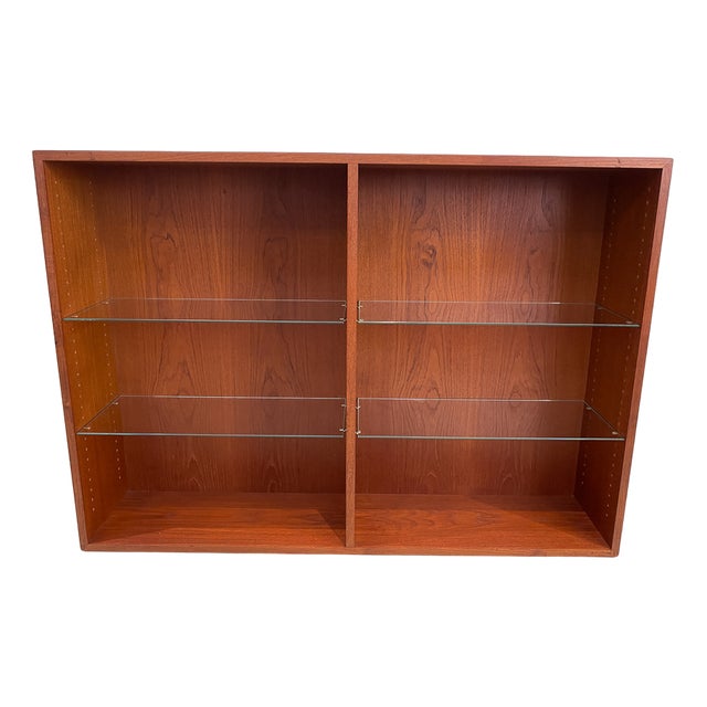 Danish Modern Teak Bookcase by Børge Mogensen for FDB Møbler, 1950s For Sale