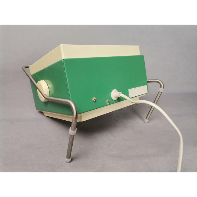 Forest Green Modern Portable Table Air Fan, 1987 For Sale - Image 8 of 16