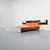 Double bed designed by Pierre Guariche in the late 1960s as part of the furnishings developed for apartments in the La...
