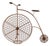Vintage High Wheel Bicycle Wine Rack For Sale