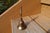 VTG Patina Heavy Solid Brass School Bell W Embossed Figural Owl Shape Handle For Sale - Image 4 of 10