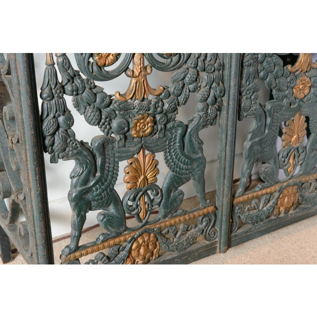 Stone Marble and Steel Heat Register Cover/ Console For Sale - Image 7 of 8