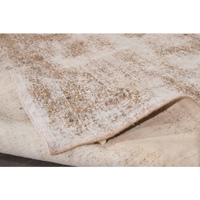 This beautiful vintage Persian Tabriz hand-knotted design rug will make your floor look splendid. This collection is made...