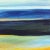 Contemporary Water Meets Air II - Serene Seascape Contemporary Original Abstract Oil Painting Blue Yellow Green Ocean Landscape Art by Bettina Mauel For Sale - Image 3 of 9