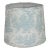 12" Light Blue Toile Print Drum Lamp Shade For Sale