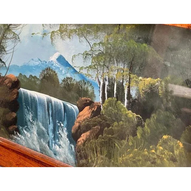 An oil on board painting of a Midwest bridge by John Aubrey Speer (born Denver, June 30, 1895 – died February 2, 1955) —...