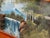 An oil on board painting of a Midwest bridge by John Aubrey Speer (born Denver, June 30, 1895 – died February 2, 1955) —...