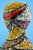20th Century Acid-Finished Ceramic Vase eith Fat Lava Effect attributted to Vallauris Factory, France., 1950s For Sale - Image 13 of 18