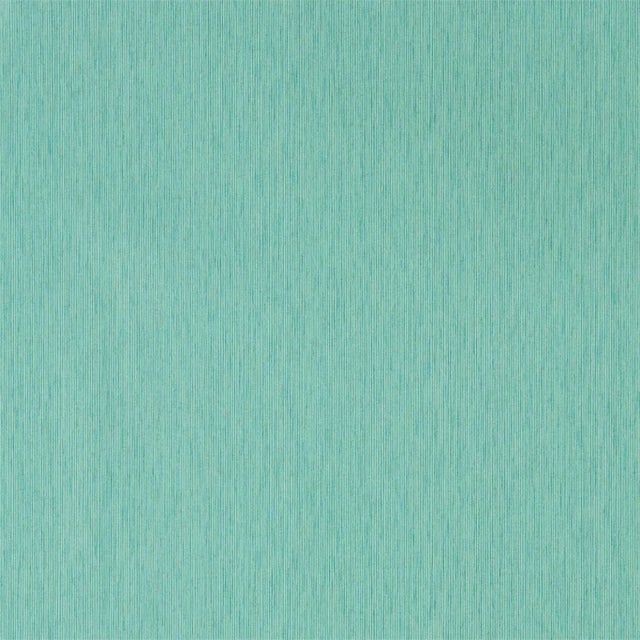 Sanderson Caspian Strie Wallpaper in Teal For Sale