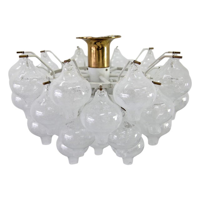 Tulipan Ceiling Light by J. T. Kalmar, 1960s For Sale