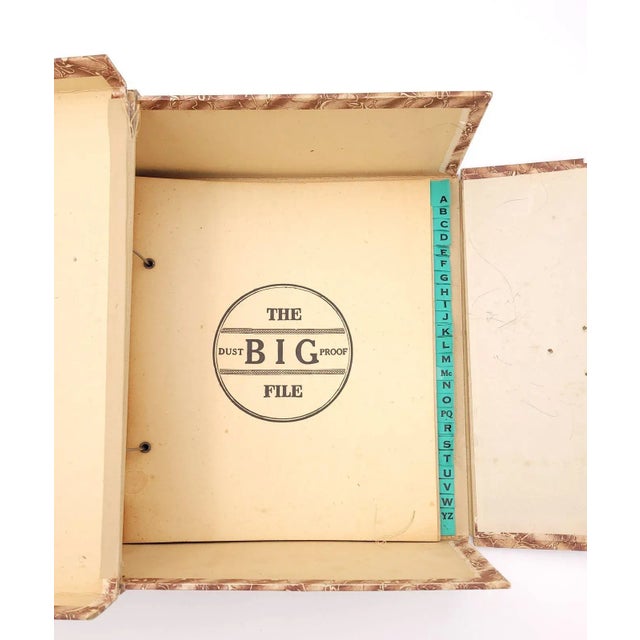 Paper Vintage Large Letter File For Sale - Image 7 of 8