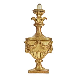 18th Century Empire Golden Wall Lamp For Sale