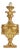 18th Century Empire Golden Wall Lamp For Sale