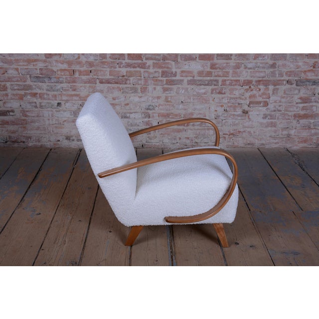 Czech Art Deco Model C Armchair by to J. Halabala for Up Zavody, 1940s For Sale - Image 13 of 17