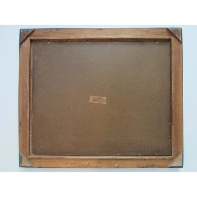 Wood 1930s Wladimir Linde Still Life Fruits Oil on Board Signed Dated Original Frame For Sale - Image 7 of 9