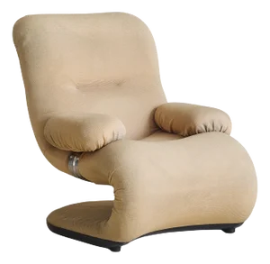 Italian ‘Girasole’ Lounge Chair by Citterio & Nava for 4P, 1970s