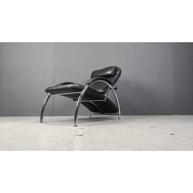 1980s Vintage Relax Chair by Ingmar Relling for Vestlandske, 1980s For Sale - Image 5 of 11