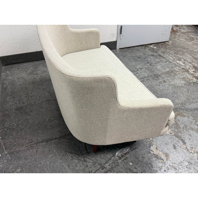 HD Buttercup Organic Modernism for Hd Buttercup Mid Century Modern Loveseat For Sale - Image 4 of 12