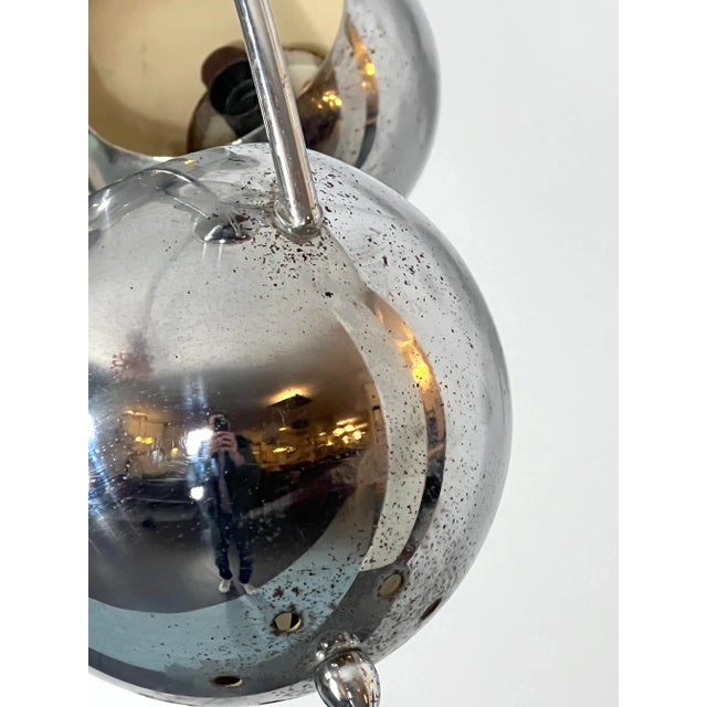 Satellite Chrome Chandelier by Goffredo Reggiani, 1960s For Sale - Image 15 of 18