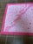 Pink 1990s Hermés La Voie Lacrée (Milky Way) Scarf For Sale - Image 8 of 12