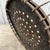 Brown Vintage Rustic Metal Wire Egg Basket With Perforated Bottom For Sale - Image 8 of 10