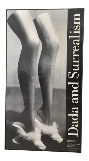 Dada and Surrealism Vintage Museum Poster