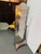 Hand Hammered Tin Cheval Floor Mirror For Sale - Image 13 of 13