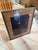 1970s Woven Rattan Picture Frame With Metal Border For Sale - Image 5 of 7
