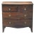 Early 19th-Century English George III Mahogany Bow-Front Chest of Drawers For Sale