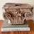 Antique Architectural Wood Carved Corinthian Capital Top For Sale - Image 6 of 12