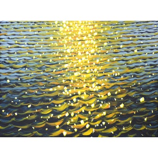 Evening Light 8. Original Contemporary Painting For Sale