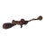 Chinese Rootwood Fly Whisk, 19th Century For Sale