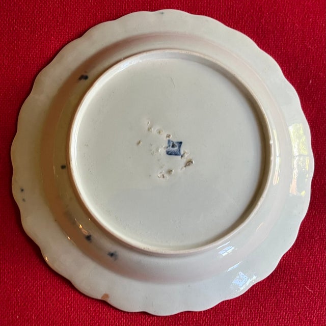 Ceramic First Period Worcester Porcelain Exotic Bird Plate in the Kakiemon Taste Circa 1780 For Sale - Image 7 of 9