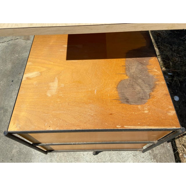 1950’s Floating Desk by d.r. Bates & Jackson Gregory Jr. For Vista of California . For Sale In Sacramento - Image 6 of 12